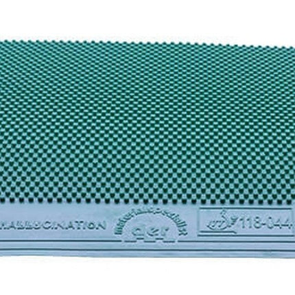 der‑materialspezialist Hallucination - Long Pimple Rubber - Green Sheet