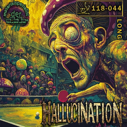 der‑materialspezialist Hallucination - Long Pimple Rubber