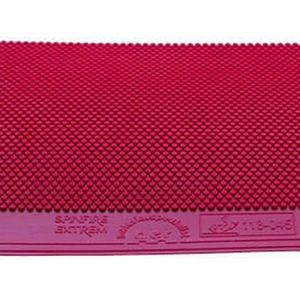 der-materialspezialist Spinfire Extrem - Short Pimple Rubber - Red Sheet