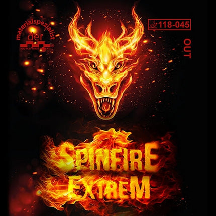der-materialspezialist Spinfire Extrem - Short Pimple Rubber