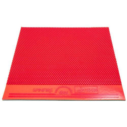 der-materialspezialist Spinfire Soft - Short Pips Red