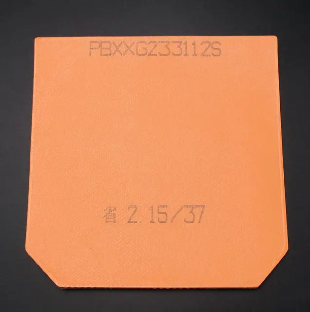 DHS Hurricane 3 Neo Provincial - Orange Sponge - 37 Degree - 2.15mm