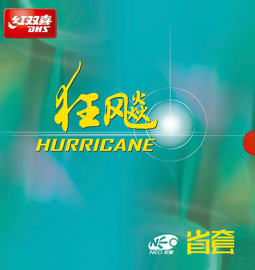 DHS Hurricane 3 Neo Provincial - Orange Sponge - 37 Degree - Red
