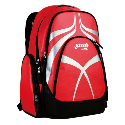 DHS Red Silver Line- Table Tennis Backpack 
