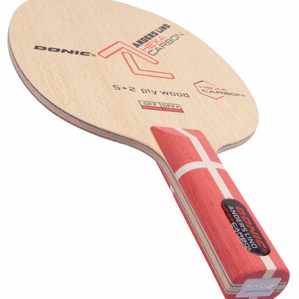 Donic Anders Lind Hexa Carbon Offensive Blade - Straight