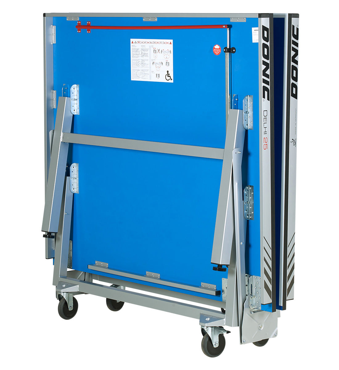 Donic Delhi 25 - Table Tennis Table - Foldable Legs