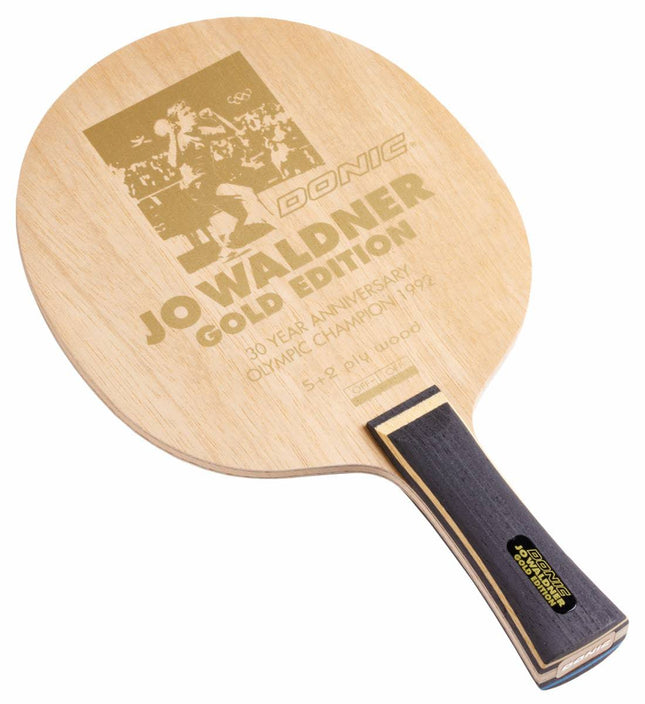 Donic JO Waldner Gold Edition - Offensive Minus Table Tennis Racket - Flared