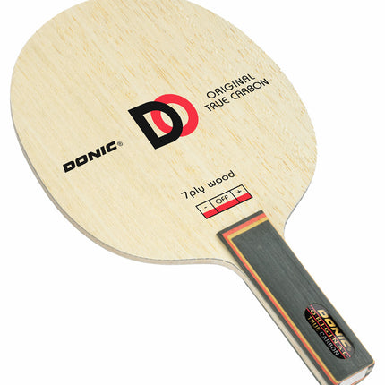 Donic Original True Carbon - Offensive Table Tennis Blade - Straight