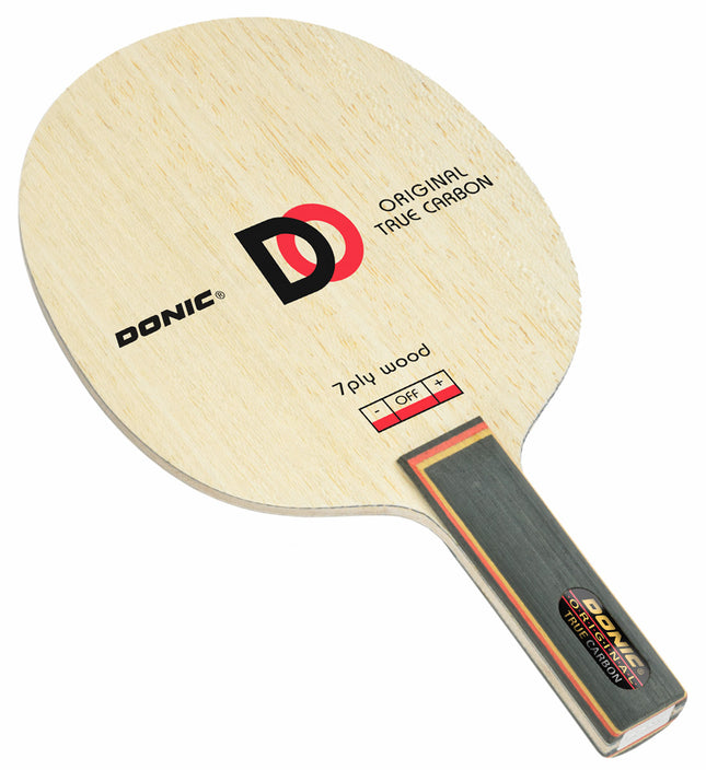 Donic Original True Carbon - Offensive Table Tennis Blade - Straight