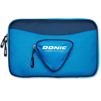 Donic Rooster Double Rectangular Case - Blue