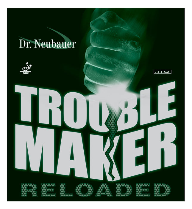 Dr. Neubauer Trouble Maker Reloaded Long Pips Table Tennis Rubber – Disruptive Spin & Control