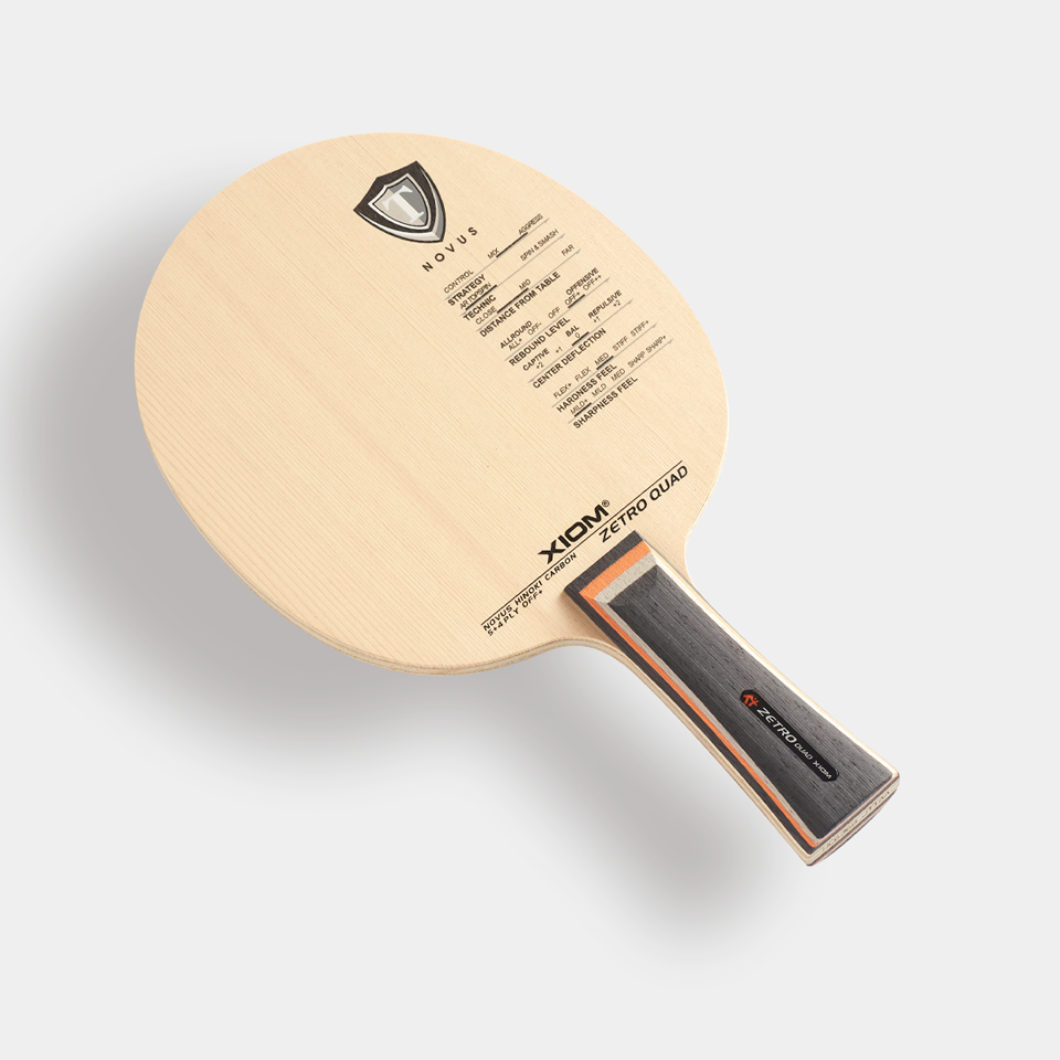 Xiom NOVUS Zetro Quad - Table Tennis Blade