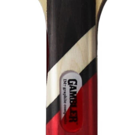 Gambler IM7 Graphite - Offensive Table Tennis Blade - STRAIGHT - Front 