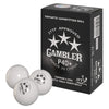 Gambler P40+ 3 Star Table Tennis Ball - 6 Pack