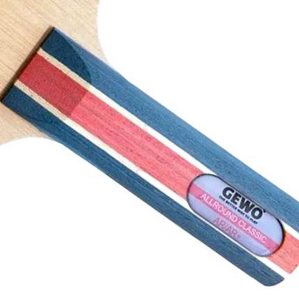 GEWO Allround Classic - Table Tennis Blade - Handle