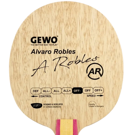 GEWO Alvaro Robles Offensive Minus - Table Tennis Blade - Head