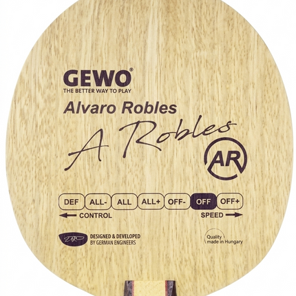 GEWO Alvaro Robles Offensive - Table Tennis Blade- Head