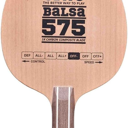GEWO Balsa Carbon 575 Offensive Minus – Table Tennis Blade