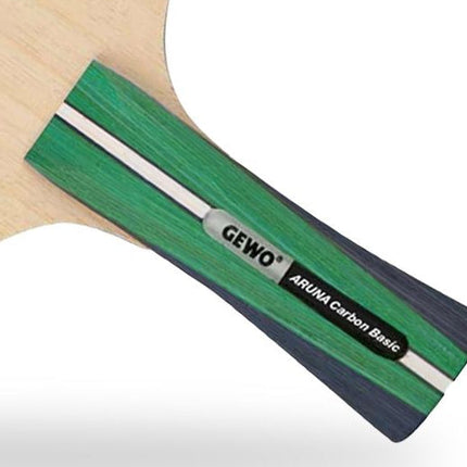 GEWO Basic Aruna Carbon Offensive - Table Tennis Blade - Handle