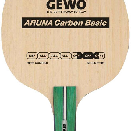 GEWO Basic Aruna Carbon Offensive - Table Tennis Blade