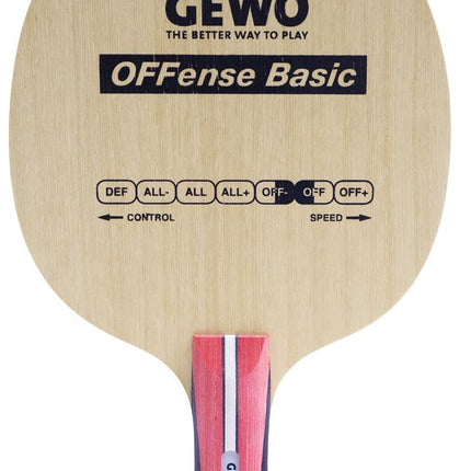 GEWO Basic Offensive Minus – Table Tennis Blade