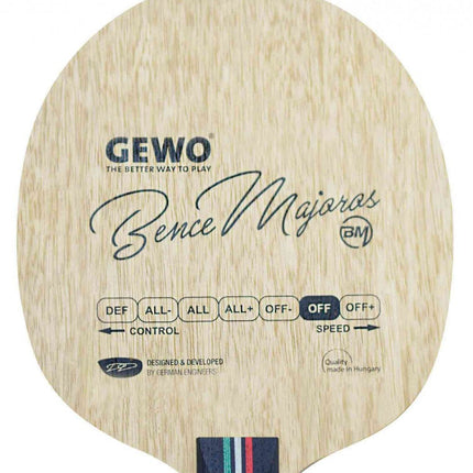 GEWO Bence Majoros Offensive – Table Tennis Blade - Head