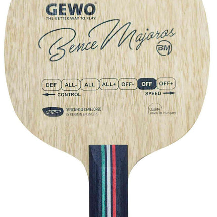 GEWO Bence Majoros Offensive – Table Tennis Blade