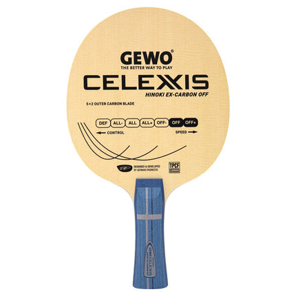 GEWO Blade Celexxis Hinoki Ex-Carbon OFF - Front View