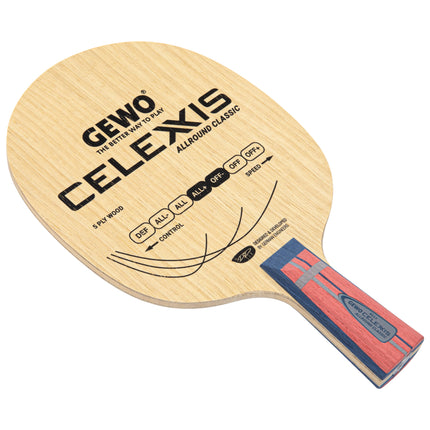 GEWO Celexxis Allround Classic - Chinese Penhold Blade - Lying