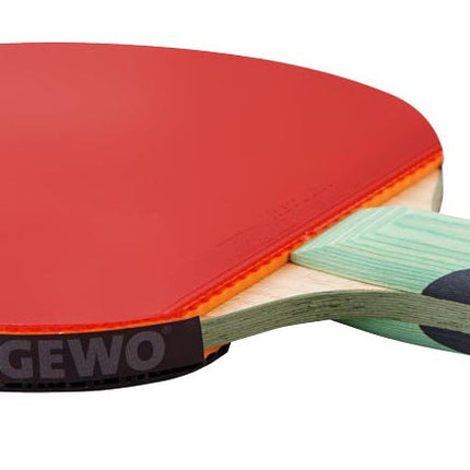 GEWO CS Energy Carbon Pro – Pre‑Assembled Table Tennis Racket - Side View
