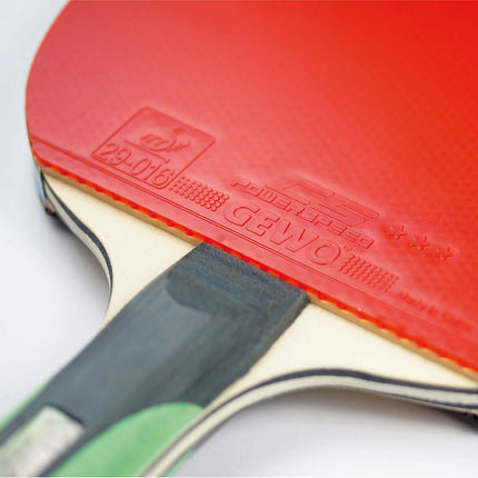 GEWO CS Energy Power Pre-Assembled Table Tennis Racket - Rubber