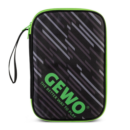 GEWO Double Cover Stripes - Black/Lime - Front View