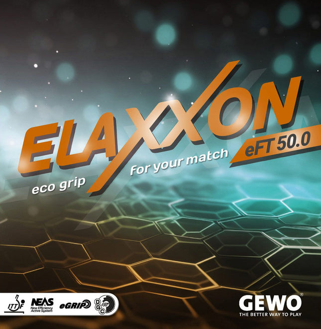 GEWO Elaxxon eFT 50.0 degree - Offensive Table Tennis Sponge 