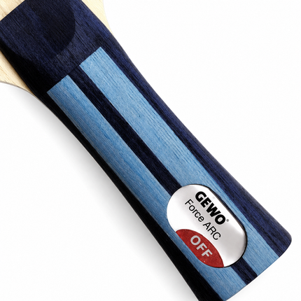 GEWO Force ARC Offensive Table Tennis Blade - Handle