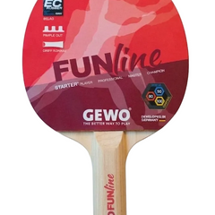 GEWO Funline Hard Bat - Straight Handle