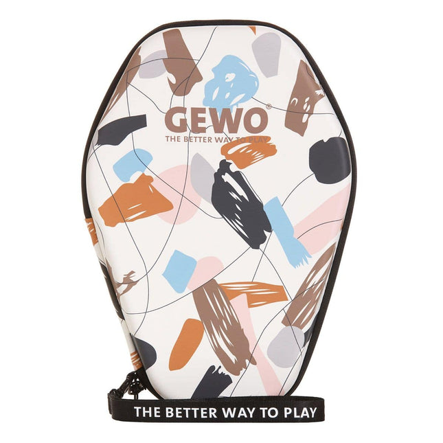 GEWO Graffiti One Hard Shell Racket Case Front View