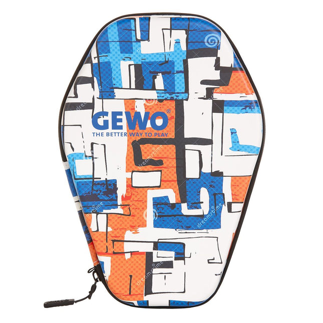 GEWO Graffiti Two Hard Shell Racket Case Front View
