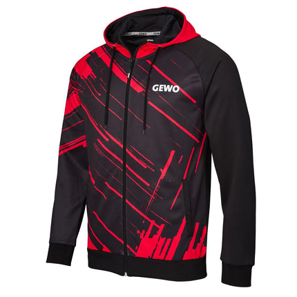 GEWO Hoodie Atani - Black/Red 