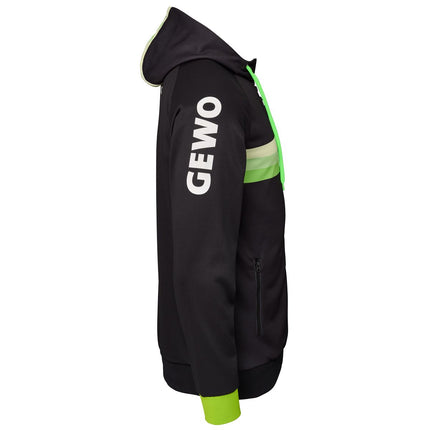 GEWO Hoodie Santiago - Black/Lime - Side