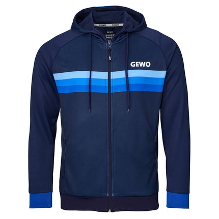GEWO Hoodie Santiago - Navy/Sky - Front