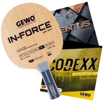GEWO In-Force Arc Combo Special with Codexx and Inventus Rubber