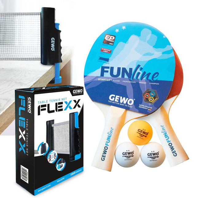 GEWO Instant Play Anywhere Table Tennis Set
