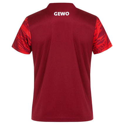 GEWO Lady Shirt Mattia - Red-Back View
