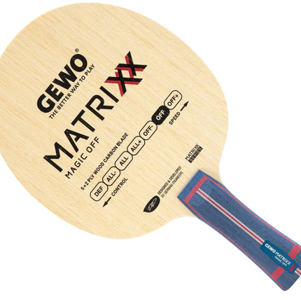 GEWO Matrixx Magic Offensive - Table Tennis Blade - Flared