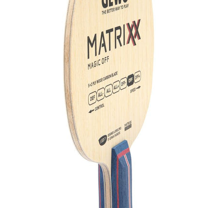 GEWO Matrixx Magic Offensive - Table Tennis Blade - Side View