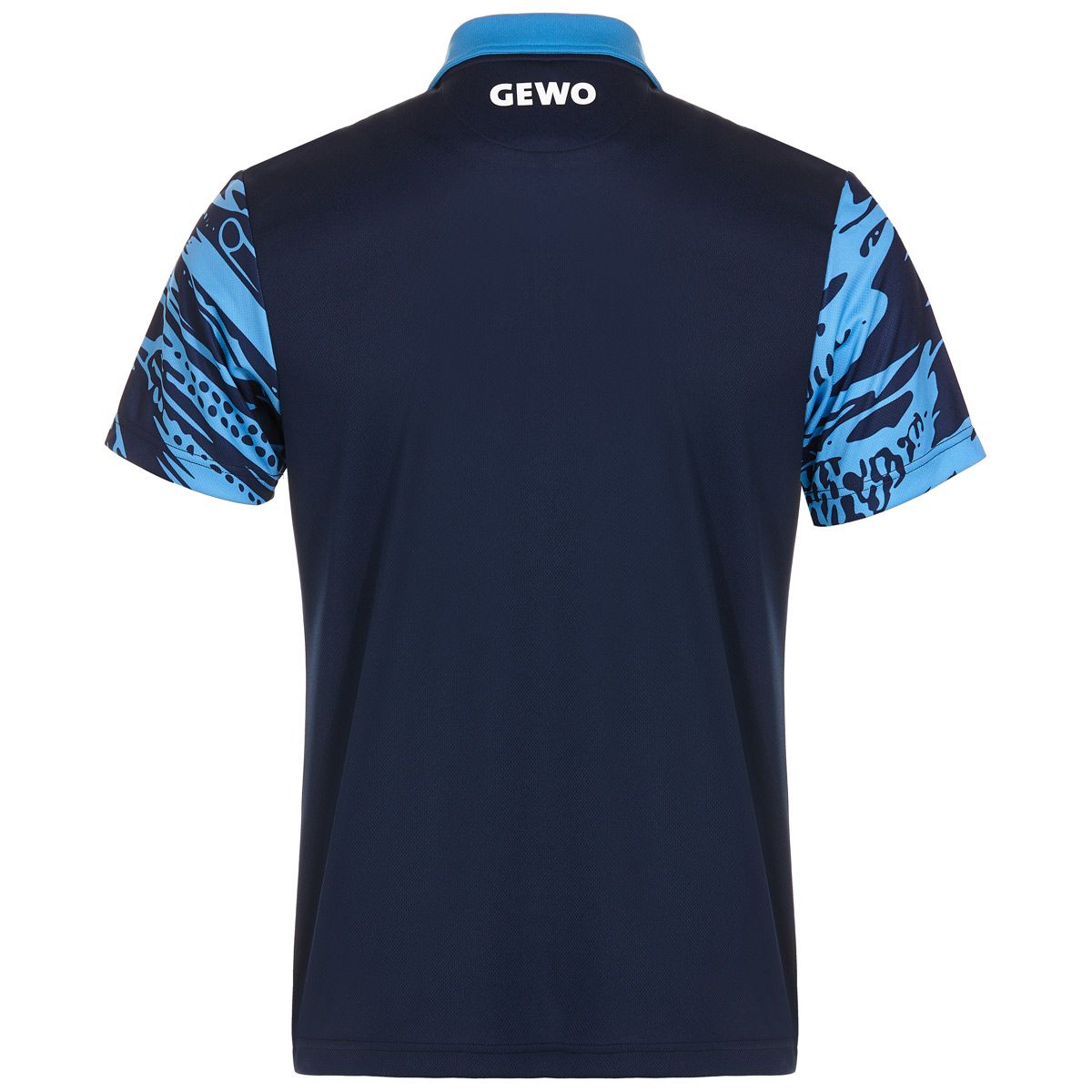 GEWO Mattia Table Tennis Shirt Blue/Navy Back