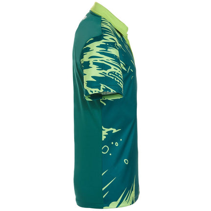 GEWO Mattia Table Tennis Shirt Green/Lime Left Side