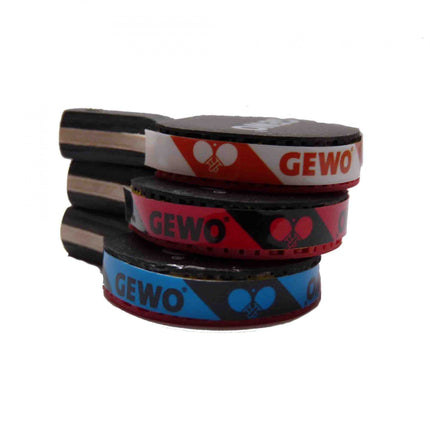 GEWO Mini Paddle 3 pack set of  Keyrings