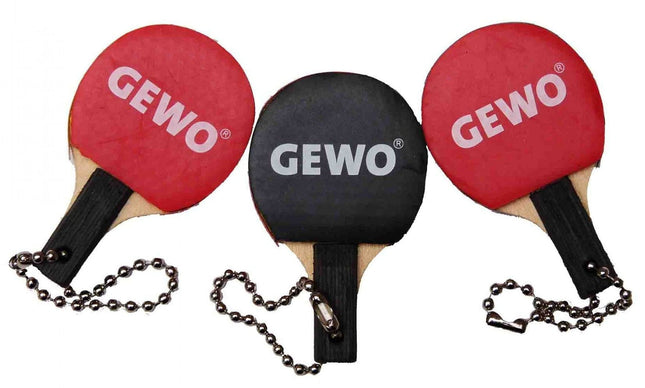 GEWO Mini Paddle Keyring - Set of Three