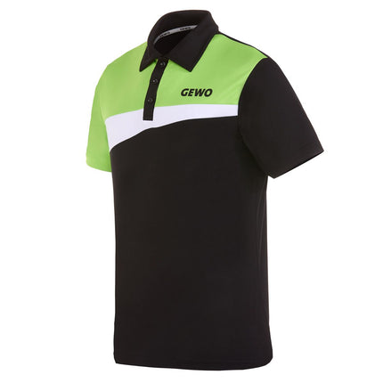 GEWO Polo Shirt Fondi Cotton I - Black/Lime